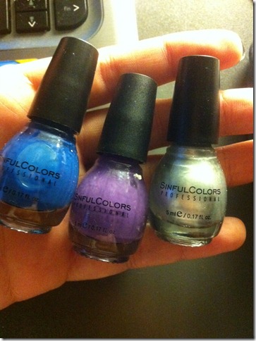 sinful colors M978amethyst m966 casablanca m976 new moon