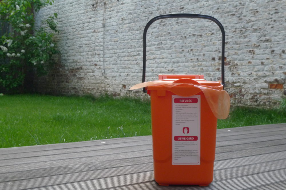 Les poubelles orange, ou comment diminuer vos déchets à Bruxelles
