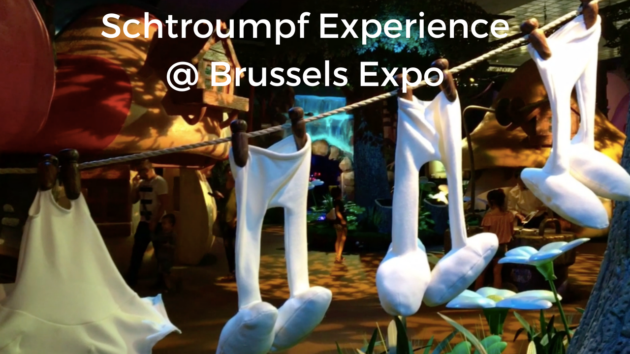 Découverte en primeur de la Schtroumpf Experience à Brussels Expo