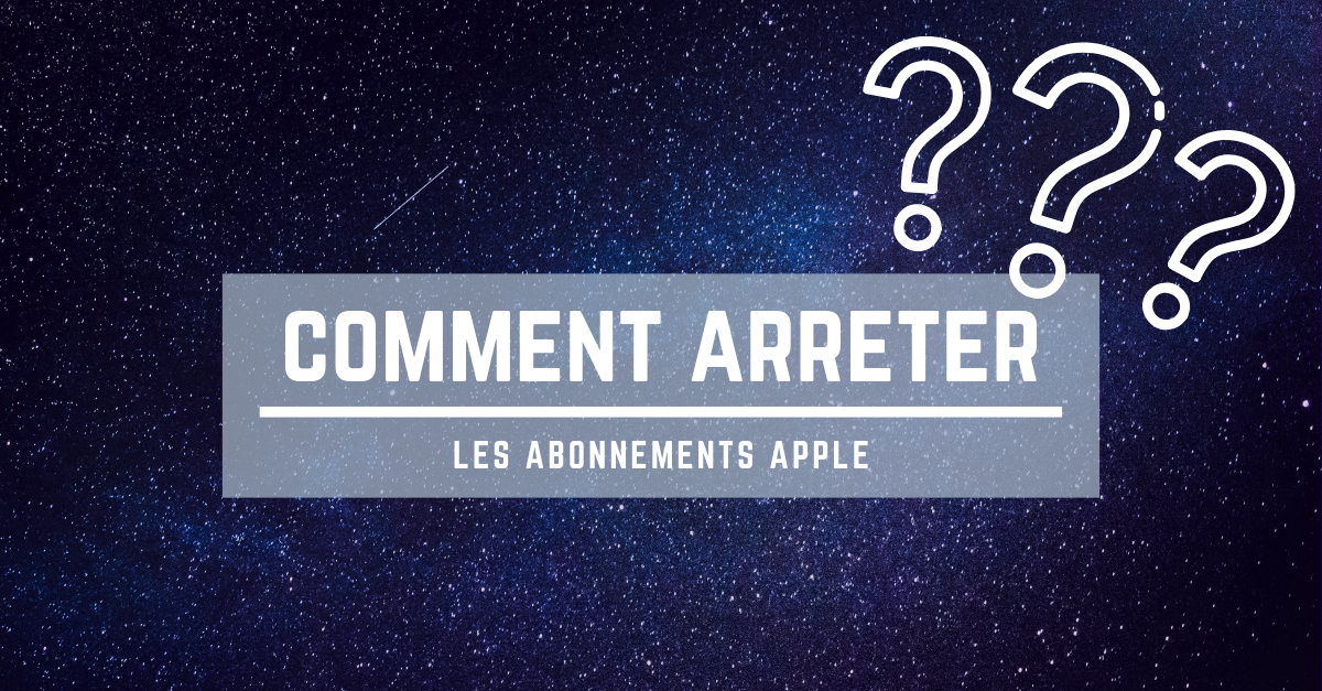 Comment stopper un abonnement à un jeu sur iPhone ou iPad ?