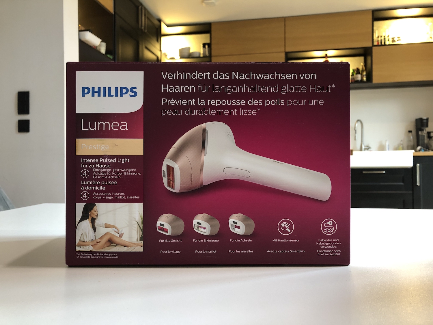 Lumea de Philips (épilation IPL) : mon avis après 3 séances