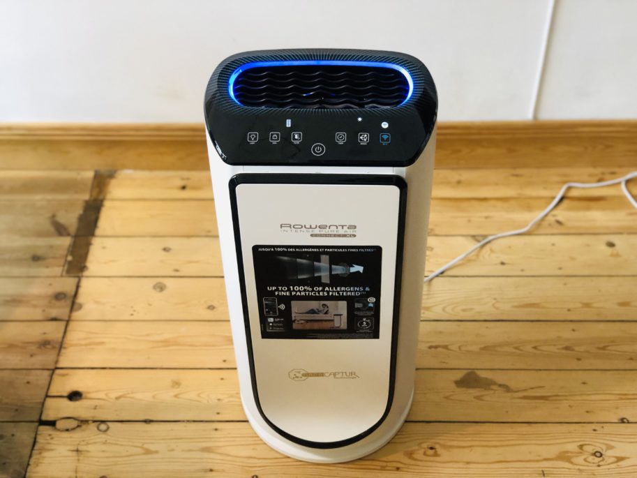 Test du purificateur d'air Rowenta PU6080F0 XL Connect